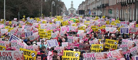 Митинг в Ирландия